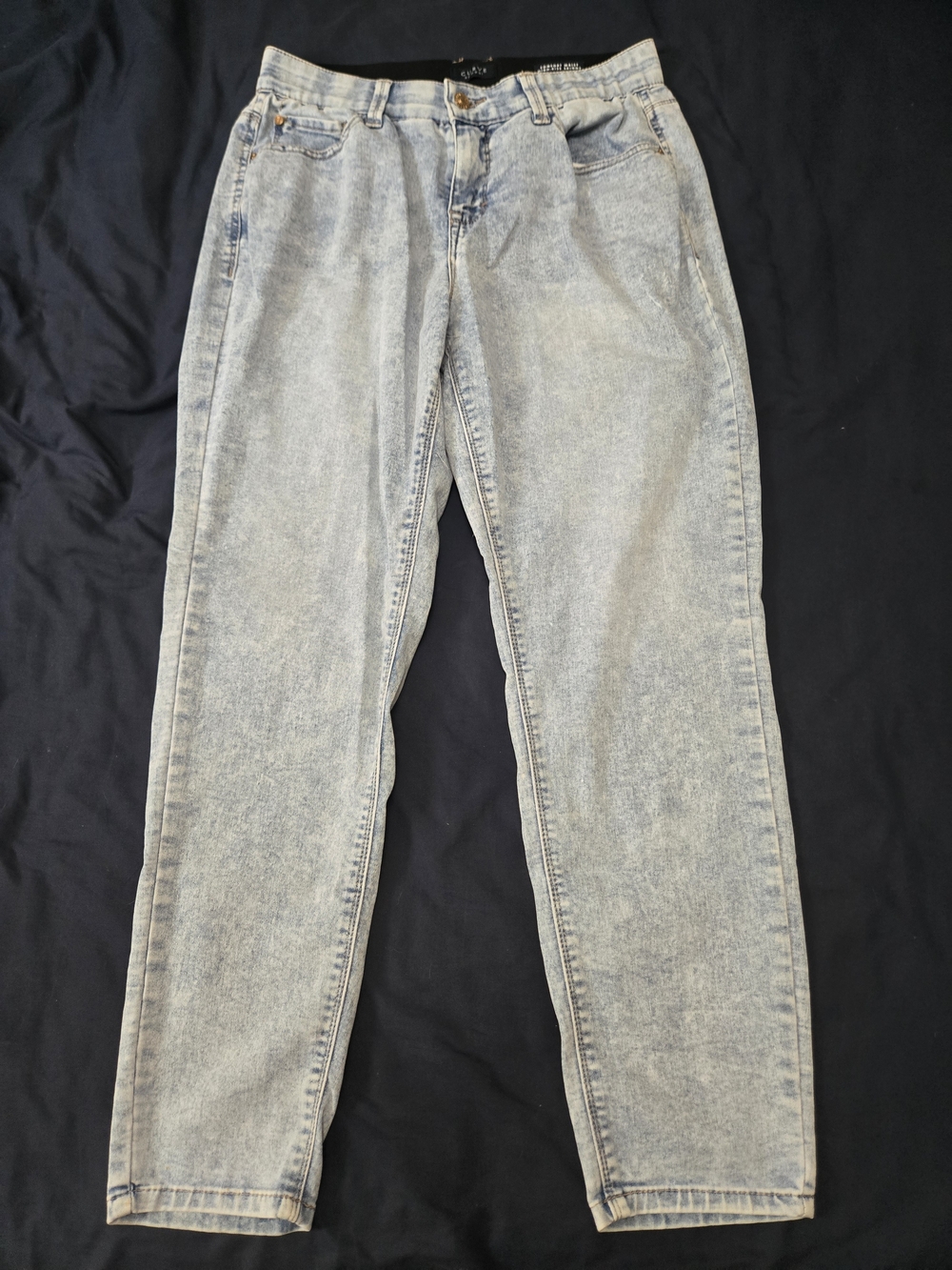 High Rise Skinny Light Wash Jeans